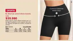 Leonisa Control - short de efecto levanta oferta