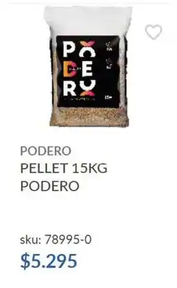 MCT Podero pellet 15kg podero oferta