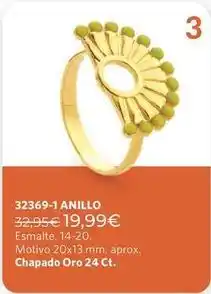 Cristian Lay 32369-1 anillos oferta