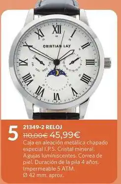 Cristian Lay Cristal - 21349-2 reloj oferta