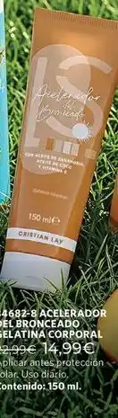 Cristian Lay Cristian lay - aceierrador de bronceado oferta