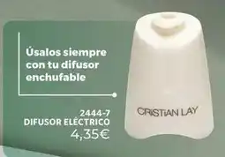 Cristian Lay Cristian lay - difusor eléctrico oferta