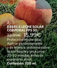 Cristian Lay Sol - leche ar corporal fps 30 oferta