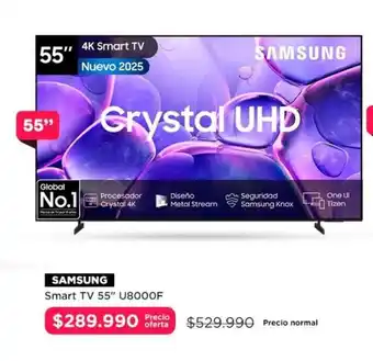 Samsung - smart tv 55 u8000f