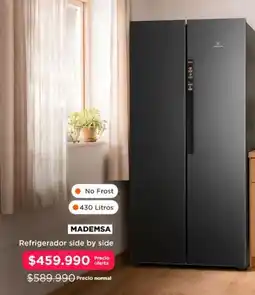 Hites Mademsa - refrigerador side by side oferta