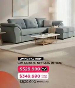 Hites Sofa seccional new samy derecho oferta