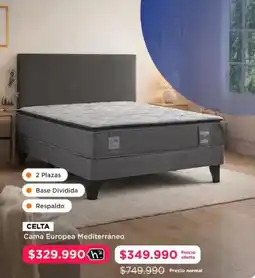 Hites Celta - cama europea mediterraneo oferta