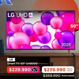 Hites Lg - smart tv 50 uab000 oferta