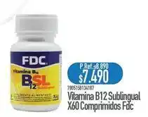 Nautica Vitamina b12 sublingual x60 comprimidos fdc oferta