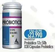 Nautica Probiótico 12c 50b x30 capsulas probiotics oferta