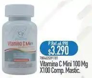 Nautica Vitamina c mini 100 mg x100 comp oferta