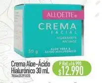 Nautica Crema aloe-ácido hialuronico oferta