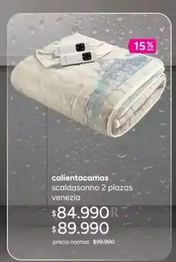 Ripley Scaldasonno - calientacamas 2 plazas venezia oferta