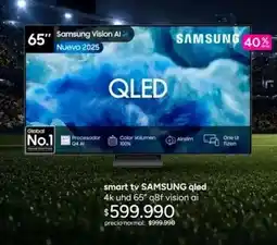 Ripley Samsung - smart tv qled oferta
