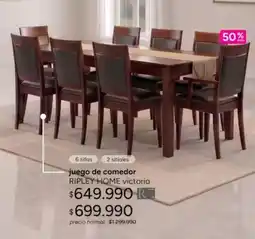 Ripley Victoria - juego de comedor oferta