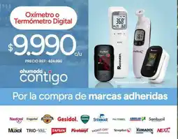 Farmacias Ahumada Paltomiel - optimo termometro digital oferta