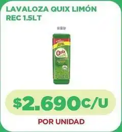 Comercial Castro Quix - limón oferta