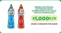 Comercial Castro Gatorade - bebida isotónica oferta