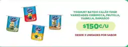 Comercial Castro Calán - yoghurt batido calàn oferta