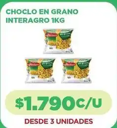 Comercial Castro Interagro - choclo en grano oferta