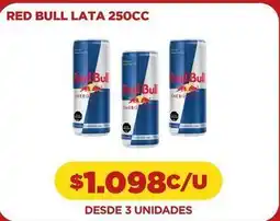 Comercial Castro Red bull - lata oferta