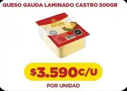 Comercial Castro Queso gauda laminado oferta