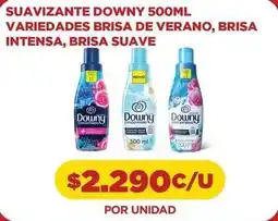Comercial Castro Downy - suavizante 500ml variedades brisa de verano, brisa intensa, brisa suave oferta