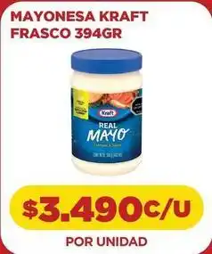 Comercial Castro Kraft - mayonesa frasco 394gr oferta