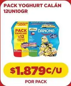 Comercial Castro Minions - yoghurt calán oferta