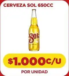 Comercial Castro Sol - cerveza oferta