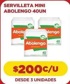 Comercial Castro Abolengo - servilleta mini oferta