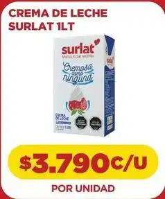 Comercial Castro Surlat - crema de leche oferta
