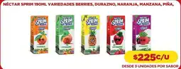 Comercial Castro Sprim - nectar oferta