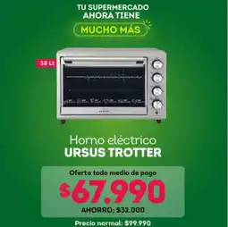 Tottus Ursus trotter - horno electrico oferta