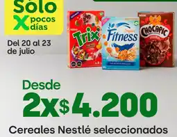 Jumbo Nestlé - cereales seleccionadas oferta