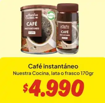Cafe instantaneo