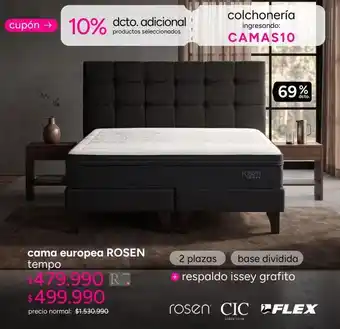 Rosen - cama europea