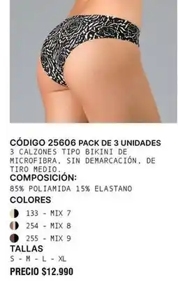 Flores Código 25606 pack de 3 unidades oferta