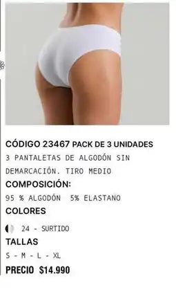 Flores Código 23467 pack de 3 unidades oferta