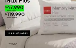Falabella Rosen - memory max plus viscoelastica+microfibra oferta