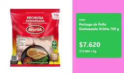 Jumbo Pechuga de Pollo Deshuesada Ariztía oferta