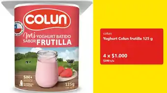 Yoghurt Colun frutilla
