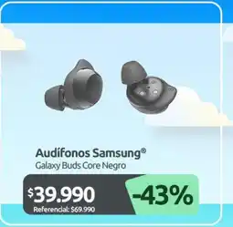 PC Factory Audifonos samsung galaxy buds core negro oferta