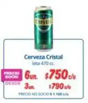 Alvi Cristal - cerveza oferta