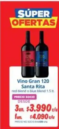 Alvi Santa rita - vino gran 120 oferta