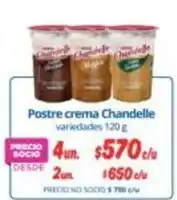 Alvi Chandelle - postre crema oferta