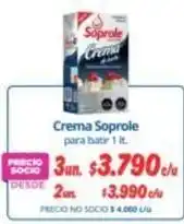 Alvi Soprole - crema oferta