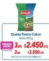 Alvi Colun - queso fresco oferta