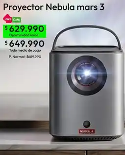 Falabella Nebula - proyector mars 3 oferta