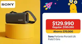 Sony - parquet portatil ultra